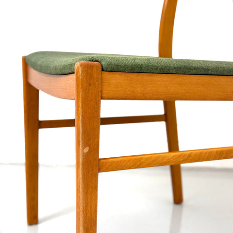Set of 4 dining chairs in beech, 1950s-60s - Beyo Vintage