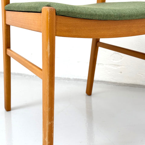Set of 4 dining chairs in beech, 1950s-60s - Beyo Vintage