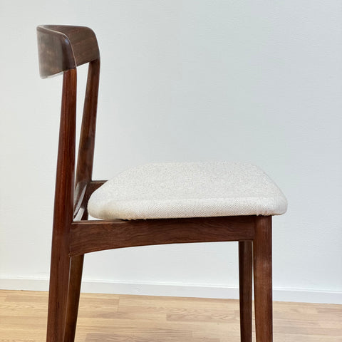 Set of 4 dining chairs in mahogany - Beyo Vintage