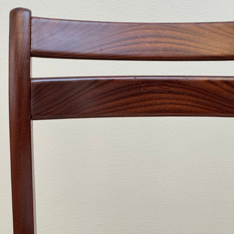 Set of 4 dining chairs of solid walnut - Beyo Vintage