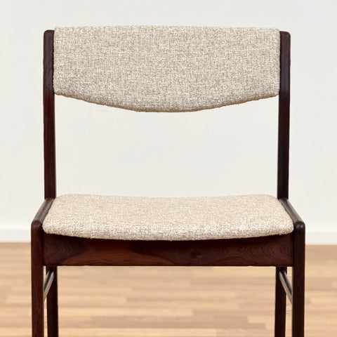 Set of 6 chairs in solid wood, 1950s-60s, Denmark - Beyo Vintage