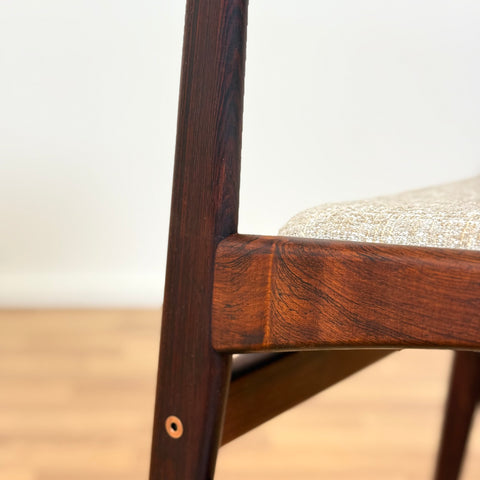 Set of 6 chairs in solid wood, 1950s-60s, Denmark - Beyo Vintage