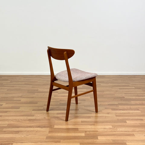 Set of 6 chairs made of teak and beech by Farstrup, 1950s-60s, Denmark - Beyo Vintage