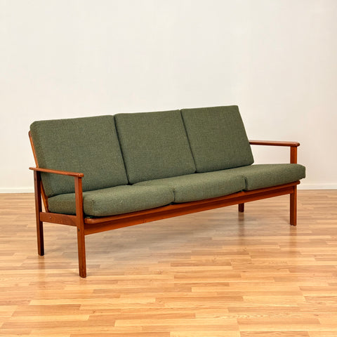 Sofa in solid teak, 1950s-60s, Sweden