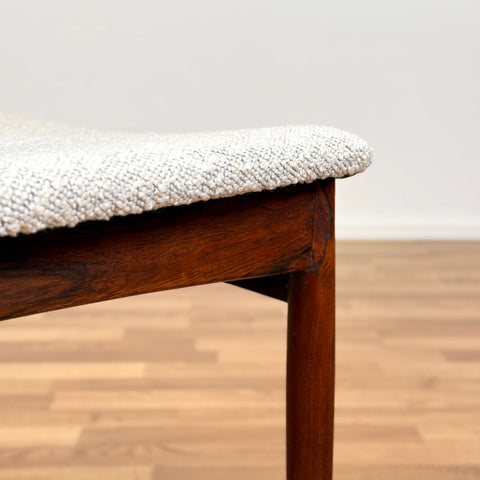 Set of 4 dining chairs in Santos rosewood, 1950s-60s, Denmark - Beyo Vintage