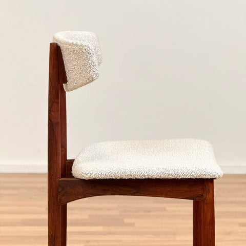 Set of 4 dining chairs in Santos rosewood, 1950s-60s, Denmark - Beyo Vintage