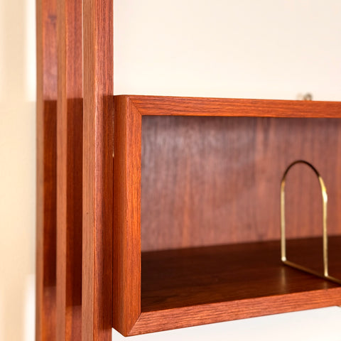 TYPE? High bookshelf in teak, 1950s-60s, Denmark - Beyo Vintage