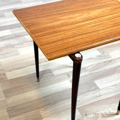 Small side table in teak by A-B.S Ljungqvist, 1950s-60s, Sweden - Beyo Vintage