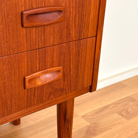 Secretary desk in teak, 1950s-60s, Denmark - Beyo Vintage
