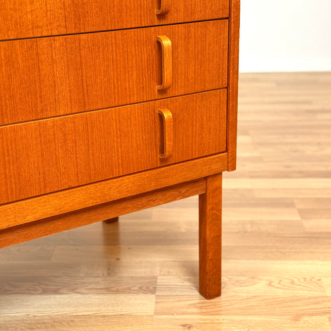Bookshelf in teak by B. Fridhagen for Bodafors