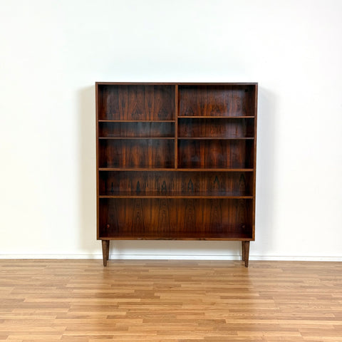 Bookshelf in Santos rosewood by Omann Jun, 1950s-60s, Denmark - Beyo Vintage