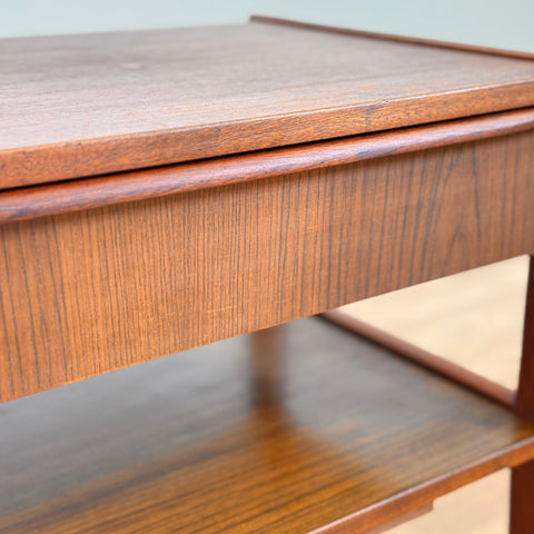 Side table / Trolley in teak, 1950s-60s, Denmark - Beyo Vintage