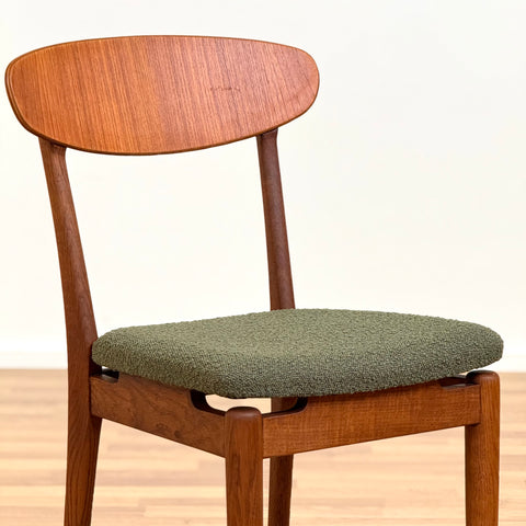 Set of 4 dining chairs in teak by Skive Møbelfabrik, 1950s-60s, Denmark - Beyo Vintage