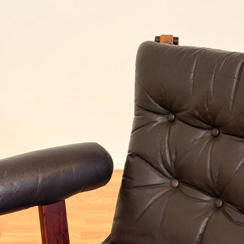 Armchairs model "Super star", by Trygg møbler, 1970s-80s, Denmark