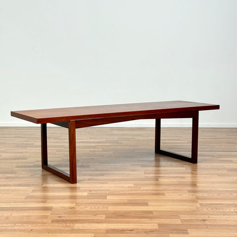 Coffee table in teak, 1950s-60s, Denmark - Beyo Vintage