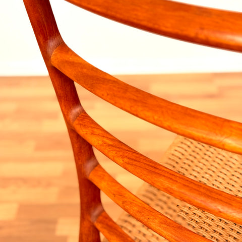 Dining chairs in teak by Niels O. Moller