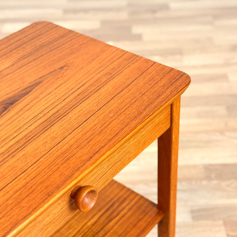 Side table in teak, 1950s-60s
