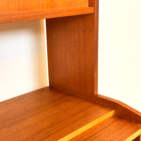 Bookshelf in teak, 1960s-70s, Sweden