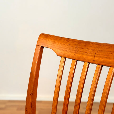 Dining chairs in walnut by Svante Skogh