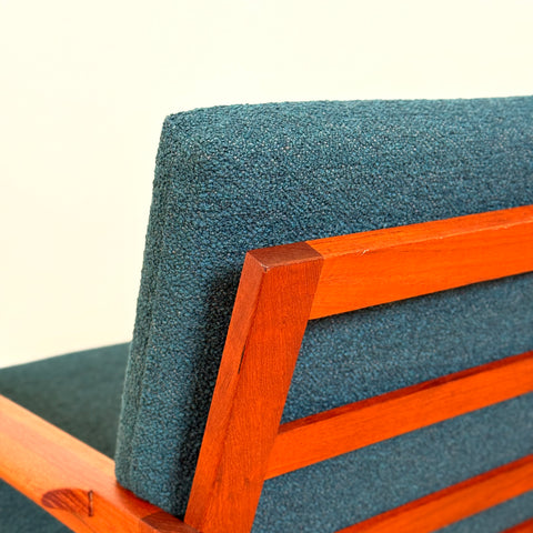 Armchairs in solid teak by Illum Wikkelsö, 1950s-60s, Denmark