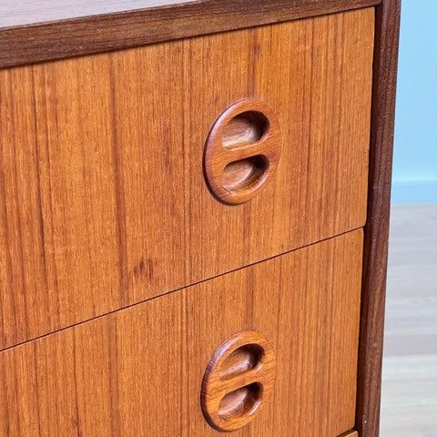Chest of drawers, in teak by Arne Wahl Iversen, Ikea - Beyo Vintage