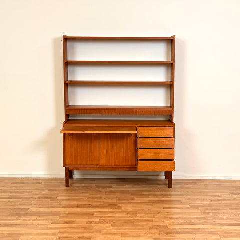 Bookshelf in teak, 1960s-70s, Sweden