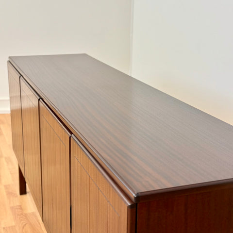 Sideboard in mahogany, 1970s, Denmark - Beyo Vintage