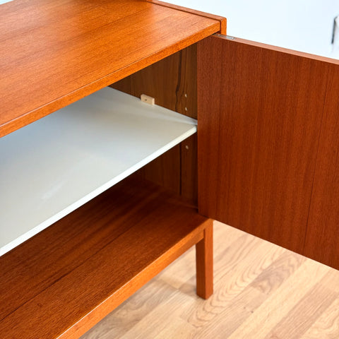 Bookshelf in teak, 1950s-60s, Sweden