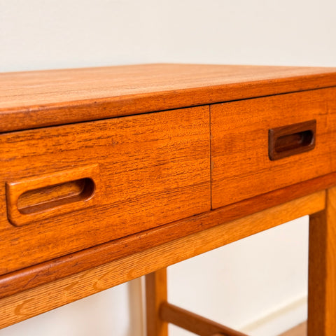 Side table in teak & oak, 1950s-60s, Sweden - Beyo Vintage