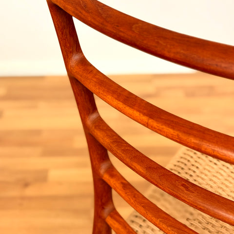 Dining chairs in teak by Niels O. Moller