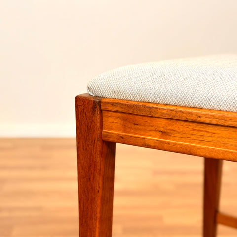 Dining chairs in walnut by Svante Skogh