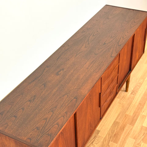 Sideboard in teak, 1950s-60s, Denmark - Beyo Vintage
