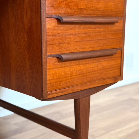 Writing desk in teak, 1950s-60s, Denmark - Beyo Vintage