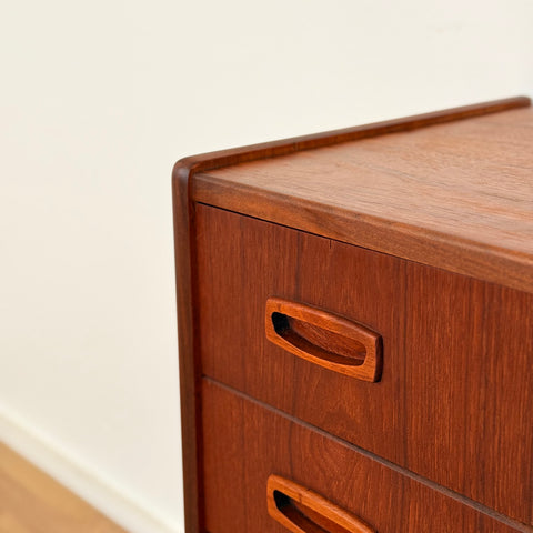 Chest of drawers in teak, Denmark 1960s