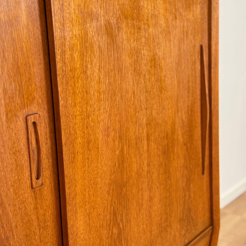 Highboard in teak, 1950s-60s, Denmark - Beyo Vintage