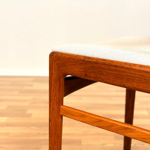 Set of 2 dining chairs in teak by Erik Kirkegaard, 1950s-60s, Denmark