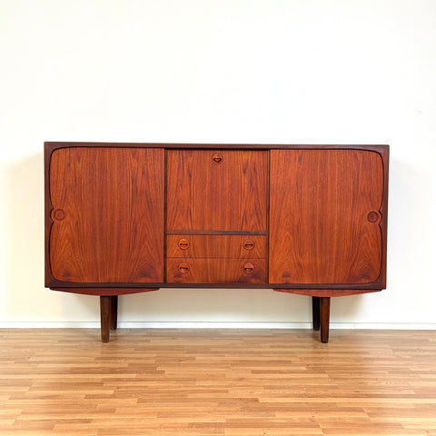 Highboard in teak, 1960s-70s, Denmark - Beyo Vintage
