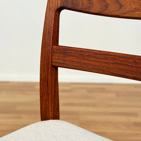 Set of 4 dining chairs, model Garmi by Troeds, 1950s-60s, Sweden