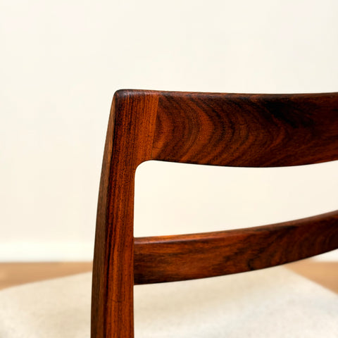 Dining chairs in Santos rosewood by Troeds