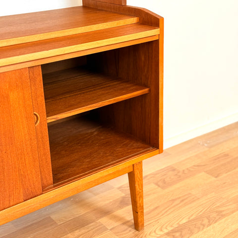 Bookshelf in teak, 1960s-70s, Sweden