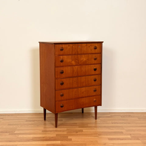 Chest of drawers in teak, 1950s-60s, Denmark - Beyo Vintage