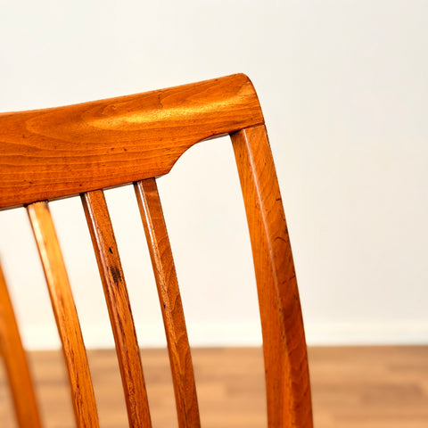 Dining chairs in walnut by Svante Skogh