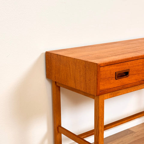 Side table in teak & oak, 1950s-60s, Sweden - Beyo Vintage