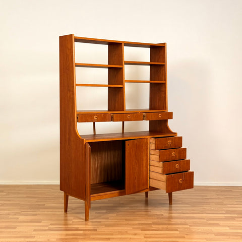 Bookshelf in teak, Sweden