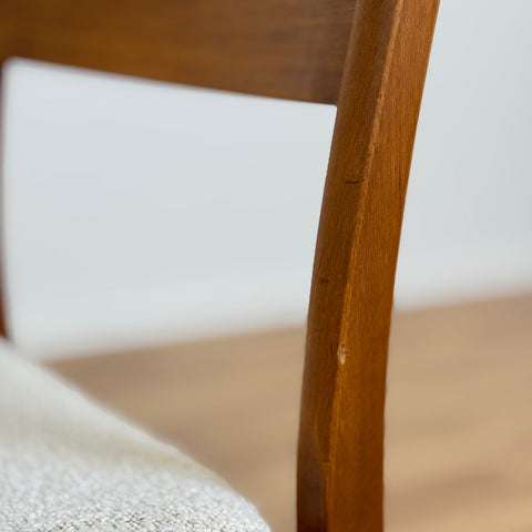 Single chair made of teak and beech by Findahl möbelfabrik, 1950s-60s, Denmark - Beyo Vintage