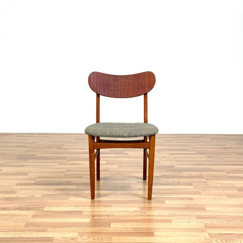 Set of 4 dining chairs in teak & beech, 1950s-60s, Denmark - Beyo Vintage