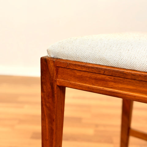 Dining chairs in walnut by Svante Skogh
