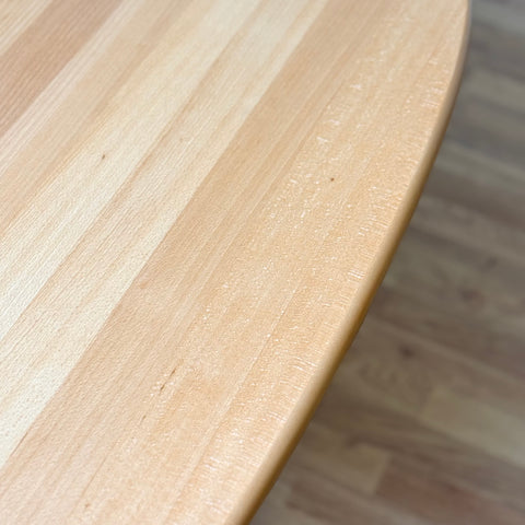 Dining table in beech by Skovby Møblefabrik, ca. 1980s, Denmark - Beyo Vintage