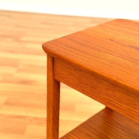 Side table in teak, 1950s-60s