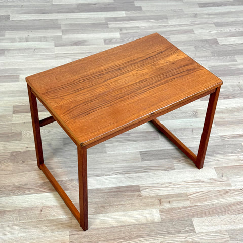 Side table in teak, 1950s-60s, Sweden - Beyo Vintage